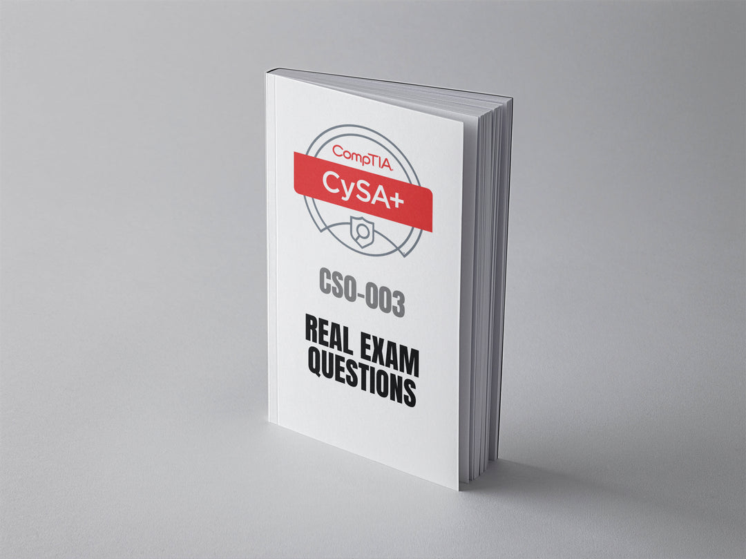 CompTIA CySA+ CS0-003 Real Exam Questions