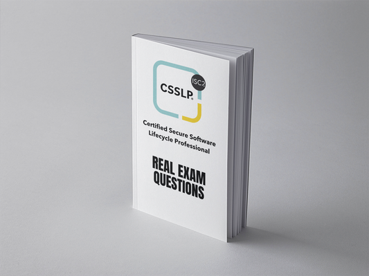ISC2 CSSLP exam questions PDF - standing book cover