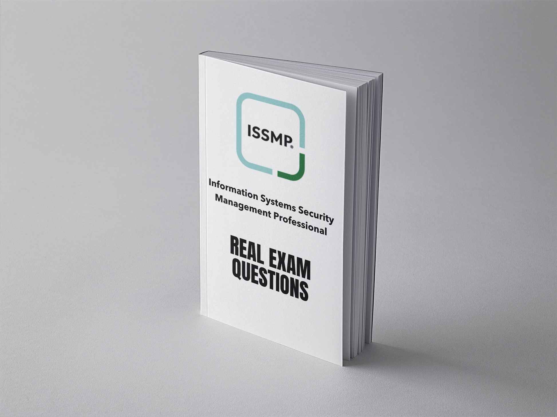 ISC2 CISSP-ISSMP exam questions PDF - standing book cover
