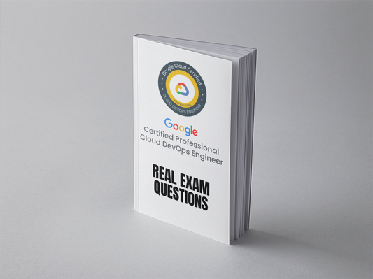 Google Professional Cloud DevOps Engineer exam questions PDF - standing book cover