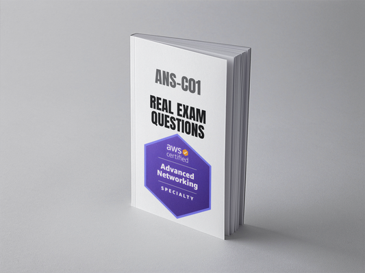 AWS ANS-C01 exam questions PDF - standing book cover