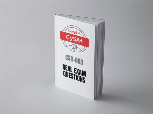 CompTIA CySA+ CS0-003 Real Exam Questions