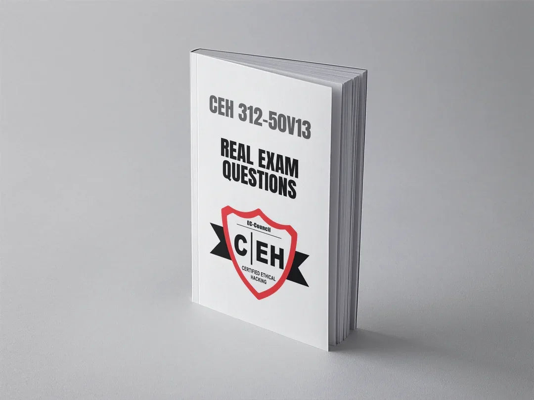 Certified Ethical Hacker (CEH v13) 312-50v13 real exam questions document with question and answer format