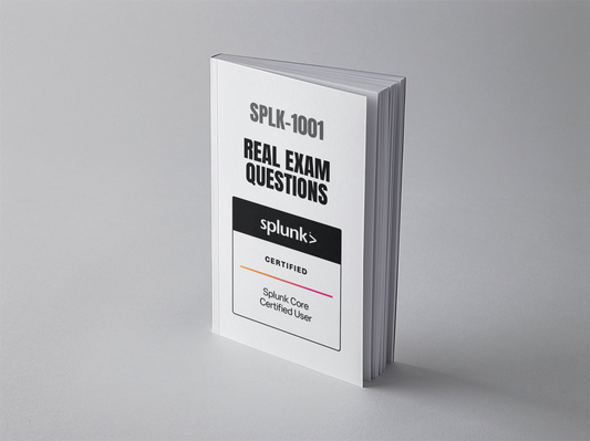 Splunk Core Certified User SPLK-1001 Real Exam Questions